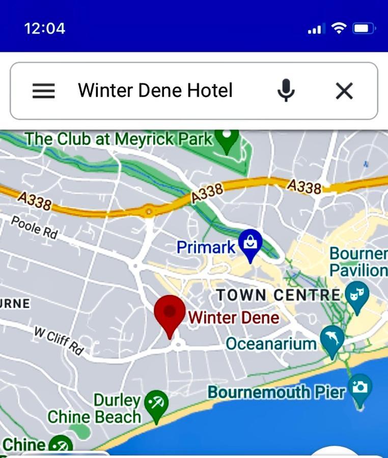 The Winter Dene Hotel Борнмът Екстериор снимка